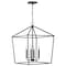 Nuvo Emma 4-Light Large Pendant - Matte Black Finish 60/7942 - alternate 6